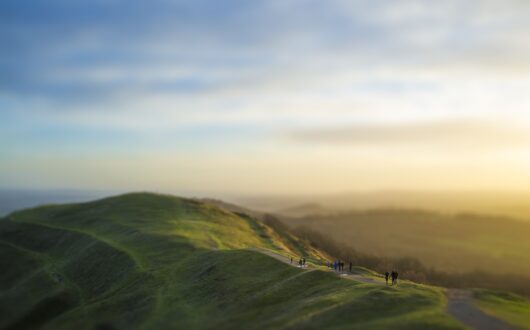 Malvern Hills, Worcestershire, England, UK
